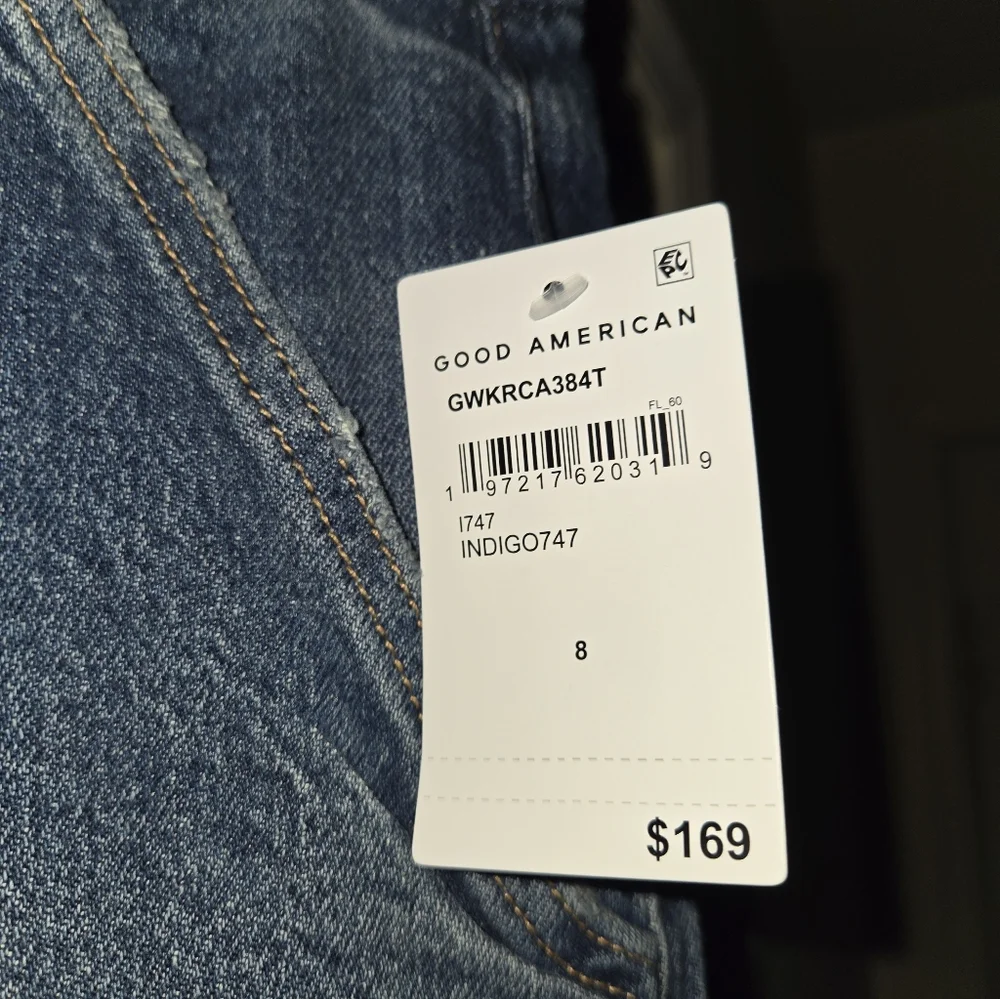 NWT Good American The Weekender Jeans - Picture 8 of 8
